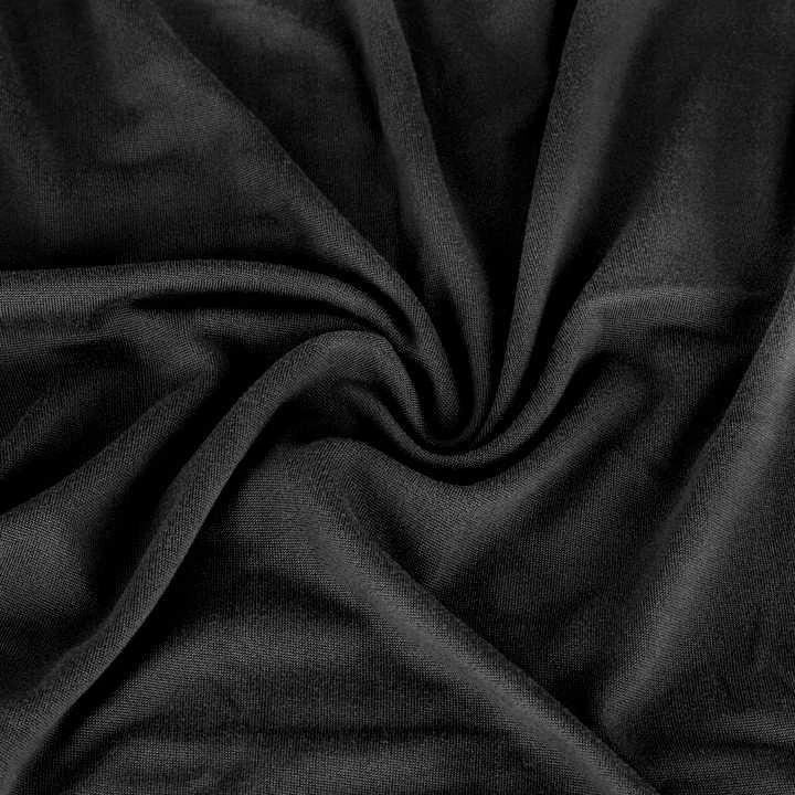 Tamprus užvalkalas banketiniam stalui, juodas, 180x76 cm