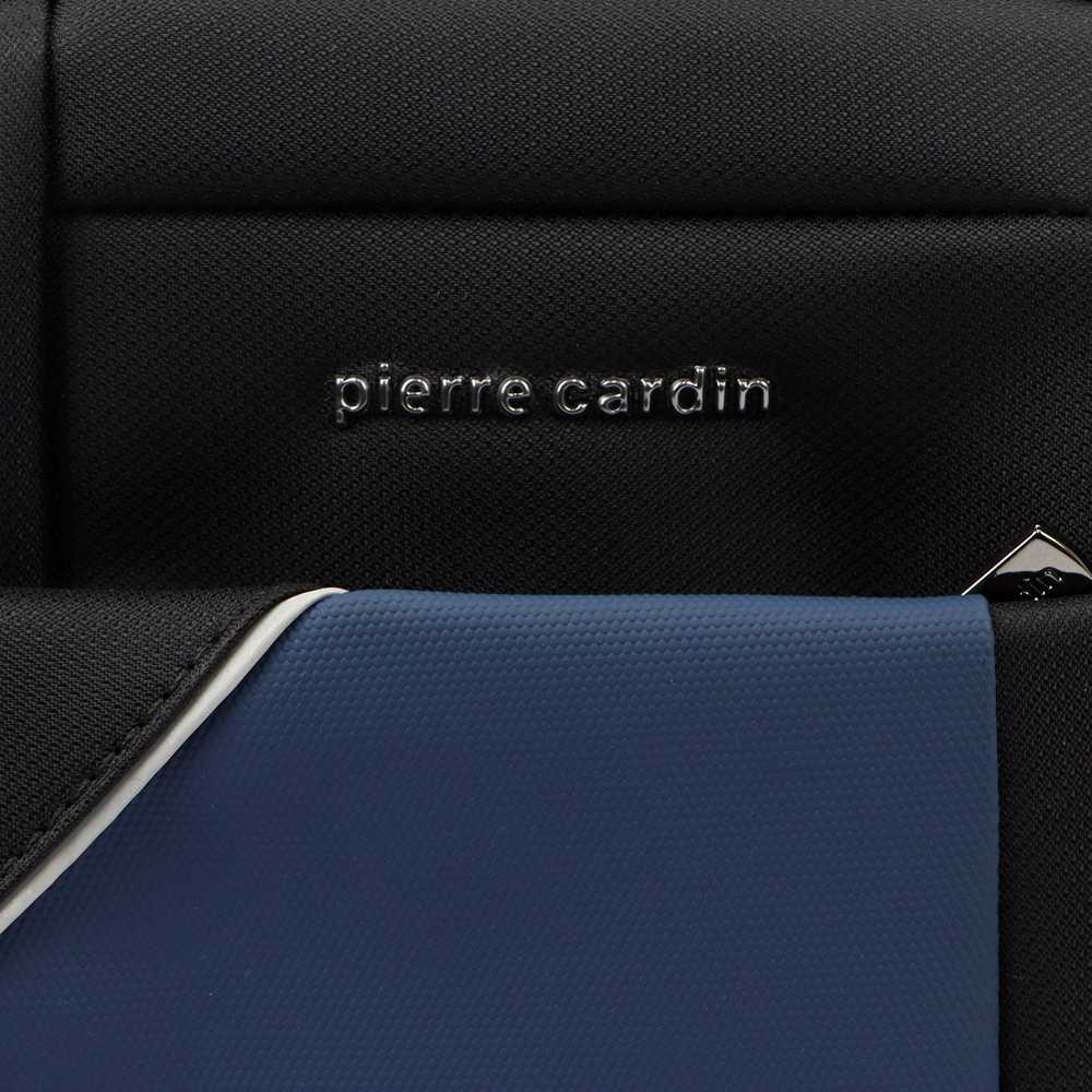 Vyriška rankinė per petį Pierre Cardin 2011 ALAN09 juoda mėlyna