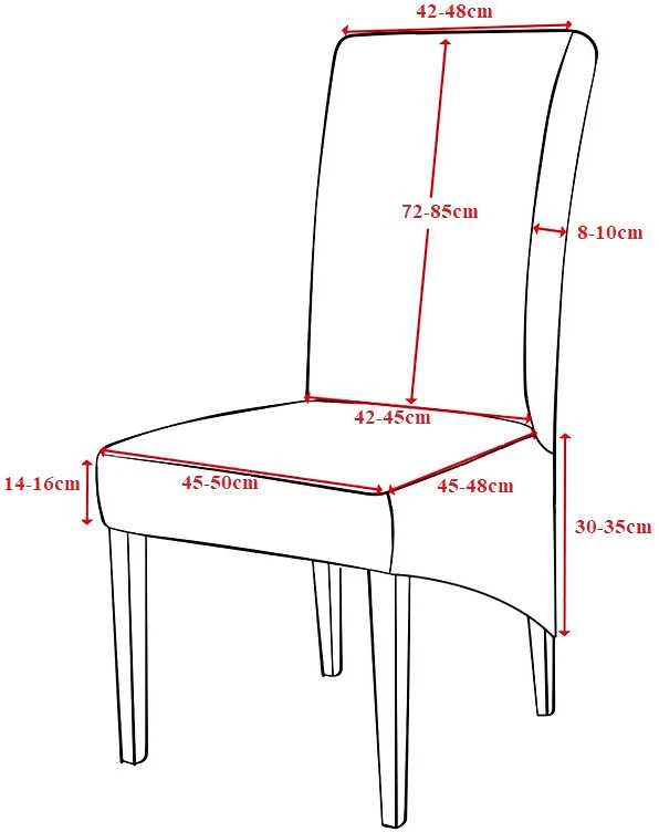 XL veliūriniai kėdžių užvalkalai, 4 vnt., šviesiai smėlio spalvos