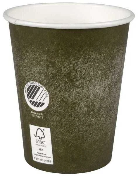 Abena Ekologiški The Swan Hot Cup 240ml, 50vnt