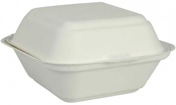 Dėžutė maisto išsinešimui 144x141x75mm, cukranendrių, 50 vnt, Abena