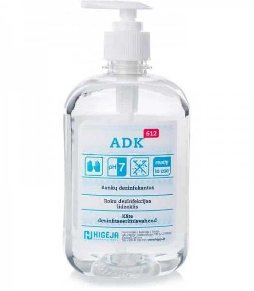 Higeja Rankų dezinfekantas ADK 612, 500 ml