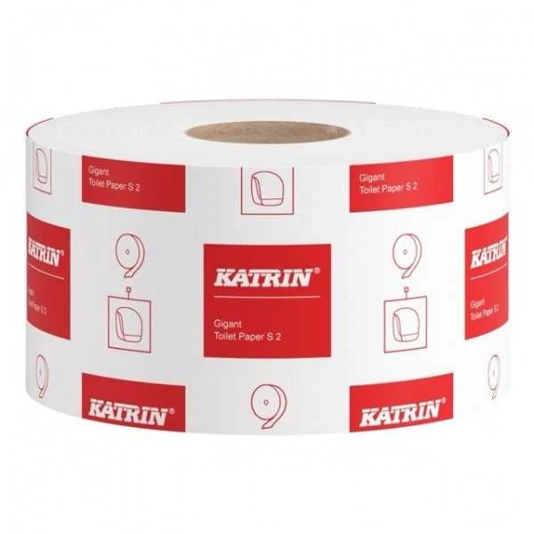 Katrin 2sl, 200m, 12 vnt/pak, Jumbo tualetinis popierius