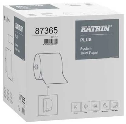 Katrin sisteminis 2 sl., 680 lap., tualetinis popierius Roll System