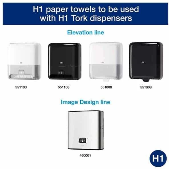 Popieriniai rankšluoščiai TORK UNIVERSAL H1, 290059, 1 sl., 1220 serv., 21 cm x 280 m, balta sp.