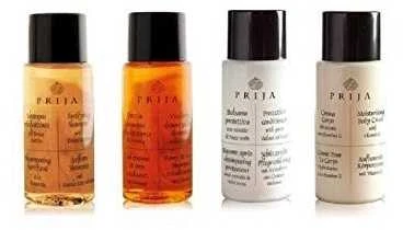 PRIJA gaivinantis dušo gelis ir šampūnas 40 ml, 50vnt