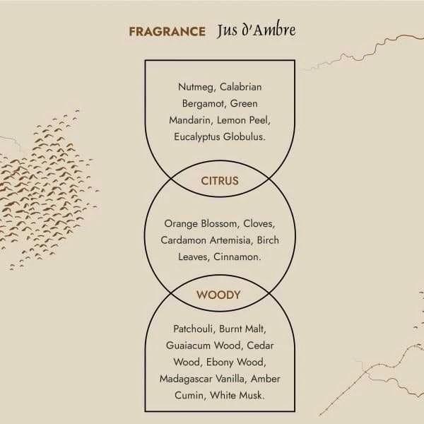 Prija Jus d’Ambre rinkinys_parfumas 50ml,100ml x2
