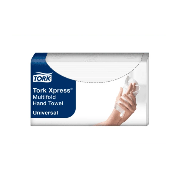 Popieriniai rankšluosčiai Tork Xpress Multifold Universal H2 (471103), 2 sluoksnių, balti, 190 lapelių