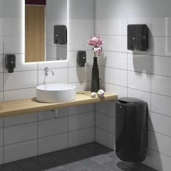 Laikiklis servetėlėms Tork Mini H2 (552108), juodos spalvos, plastikinis