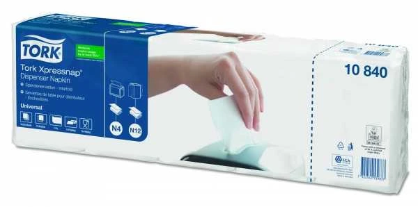 Tork Xpressnap® baltos dozatoriaus servetėlės