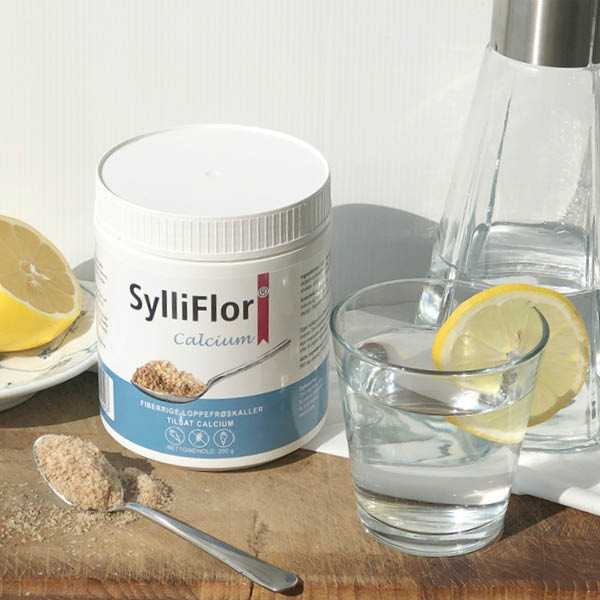 Biodane Pharma As SYLLIFLOR gysločių luobelių skaidulos su kalciu