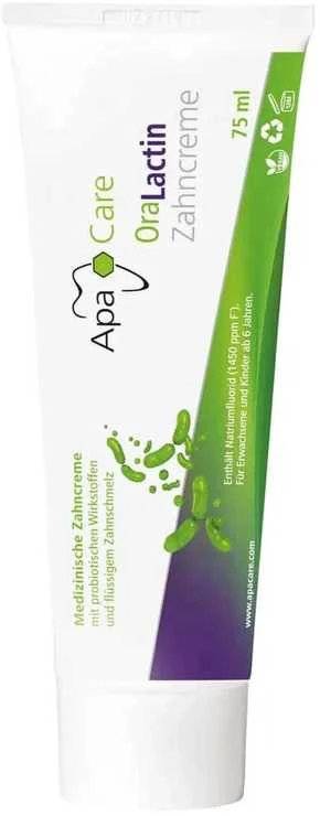 Cumdente Apacare OraLactin dantų pasta su pre- ir postbiotikais, 75 ml.