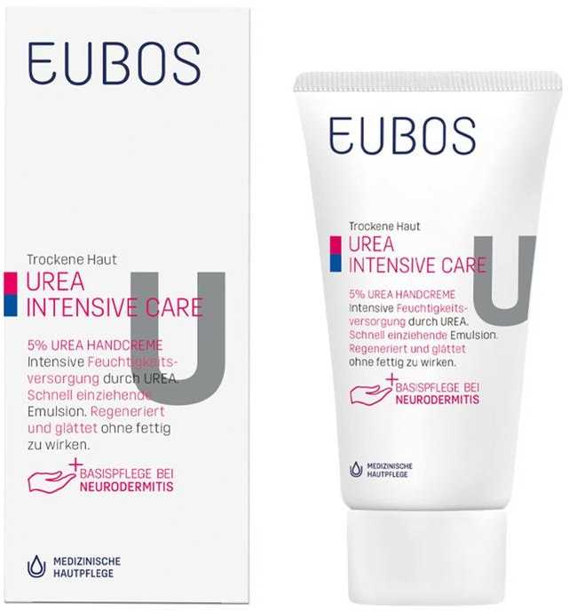 Dr Hobein Nachf EUBOS Dry Skin Urea 5% rankų kremas, 75 ml