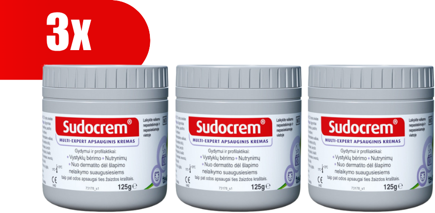 Forest Tosara SUDOCREM raminantis ir apsauginis kremas, 125 g