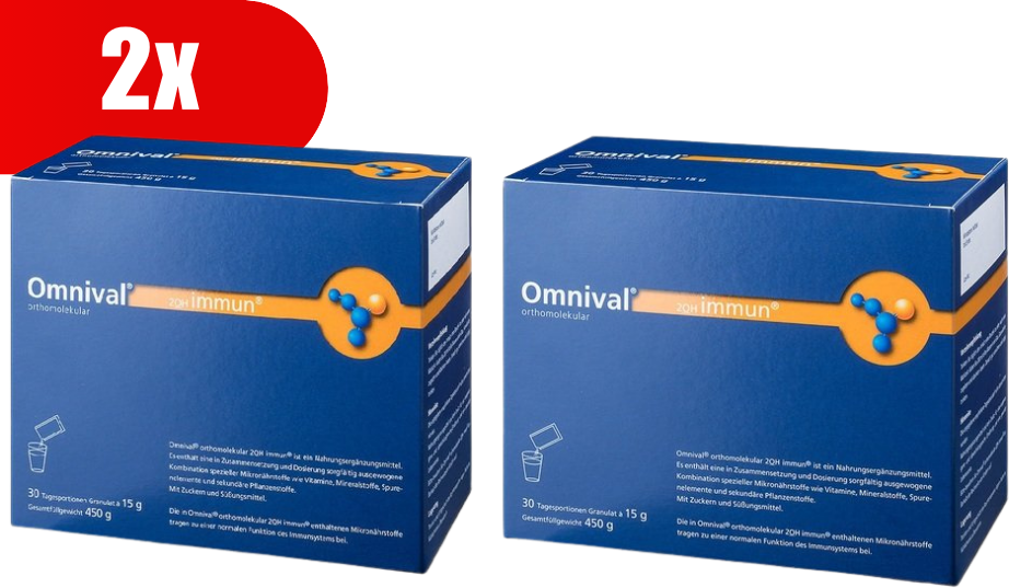 Med Pharma Service OMNIVAL immun orthomolekular 2OH milteliai (30 dienos dozių)