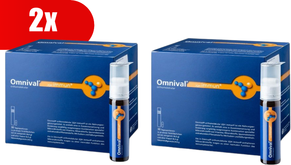 Med Pharma Service OMNIVAL immun orthomolekular 2OH skystis,kaps. (30 dienos dozių)
