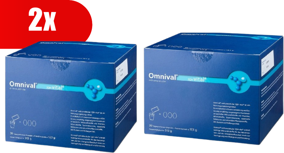 Med Pharma Service OMNIVAL vital orthomolekular 2OH (30 dienos dozių)