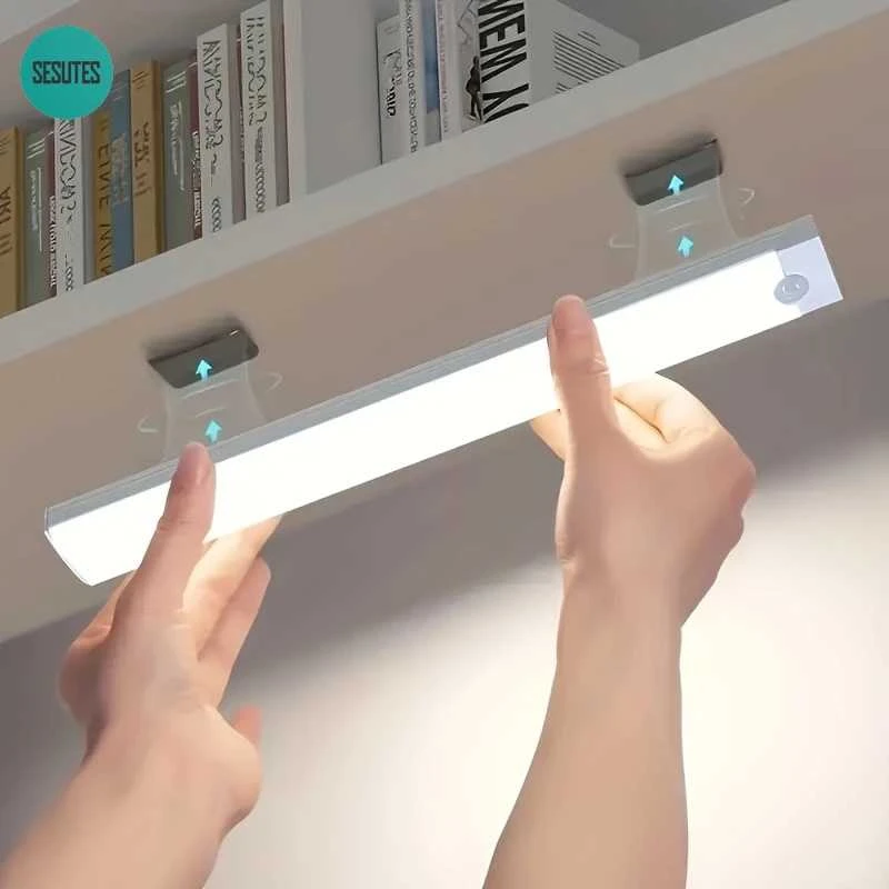 Belaidė magnetinė LED USB įkraunama lempa su jutikliu , 30 cm