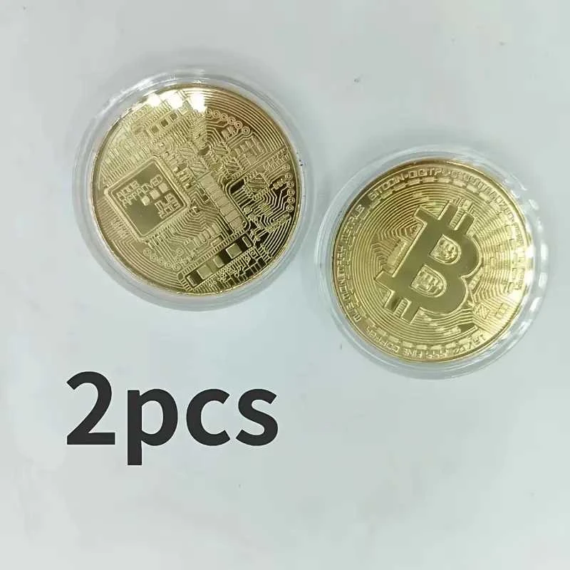 BITKOINAS - REPLIKA - MONETA 2vnt.