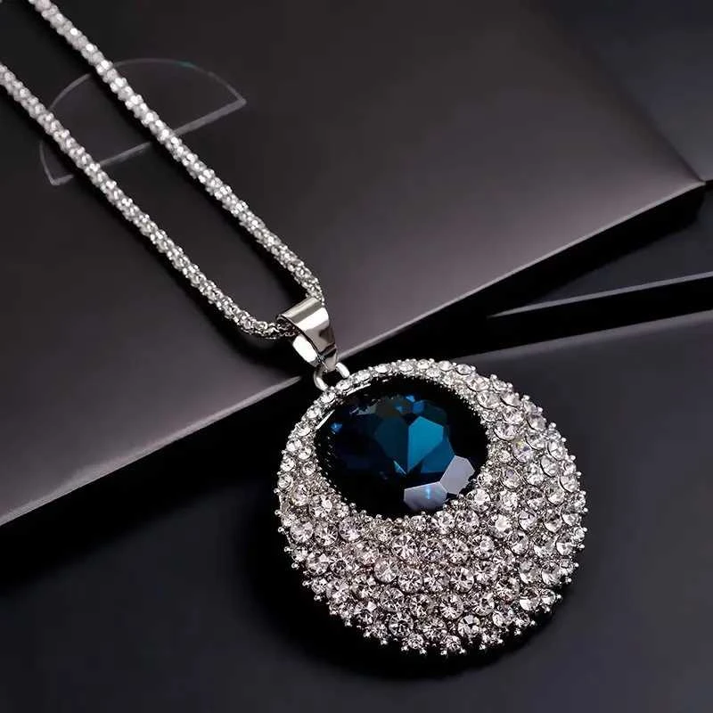 Blue Kaklo papuošalas ,Mėlyna Eye
