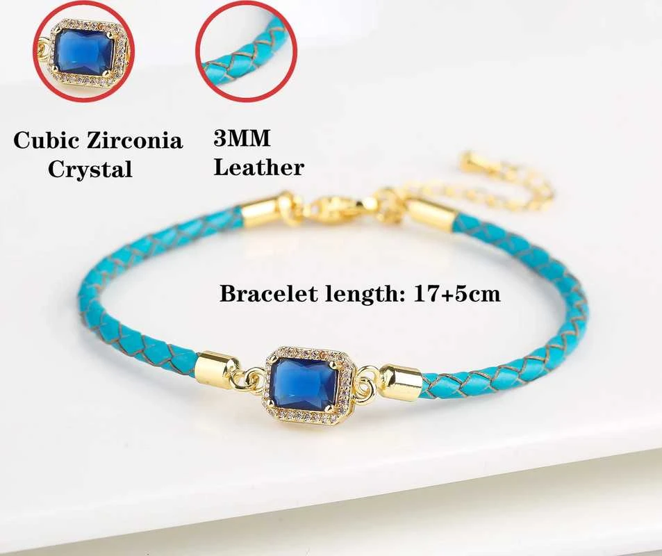 Blue Odine apyrankė , Mėlyna stone