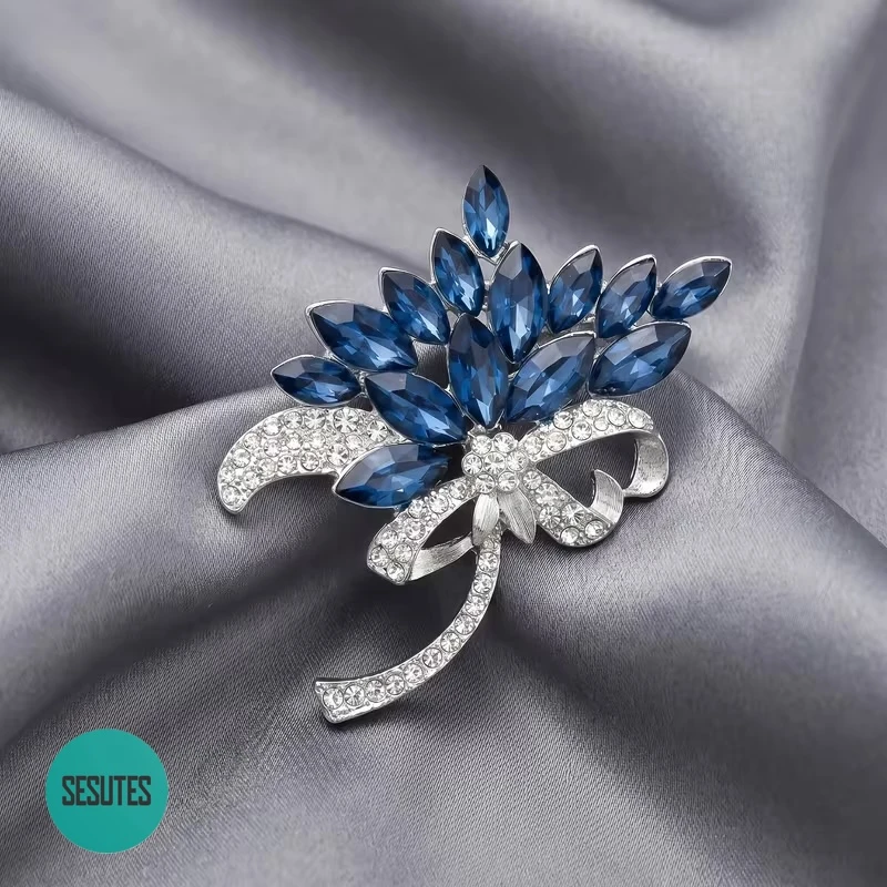 Blue Unikalaus dizaino sagė , Mėlyna flower