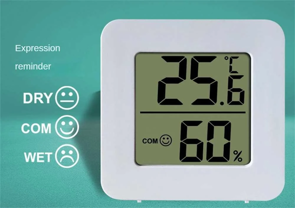 Drėgmės ir temperatūros matuoklis Higrometras