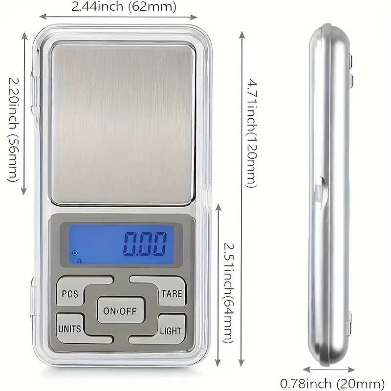 Virtuvinės svarstyklės Elektroninės aukšto tikslumo juvelyrines svarstyklės 500g , 0.01 g , Archway