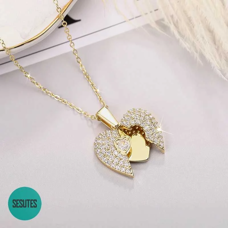 Kaklo papuošalas , grandinėlė , Golden heart