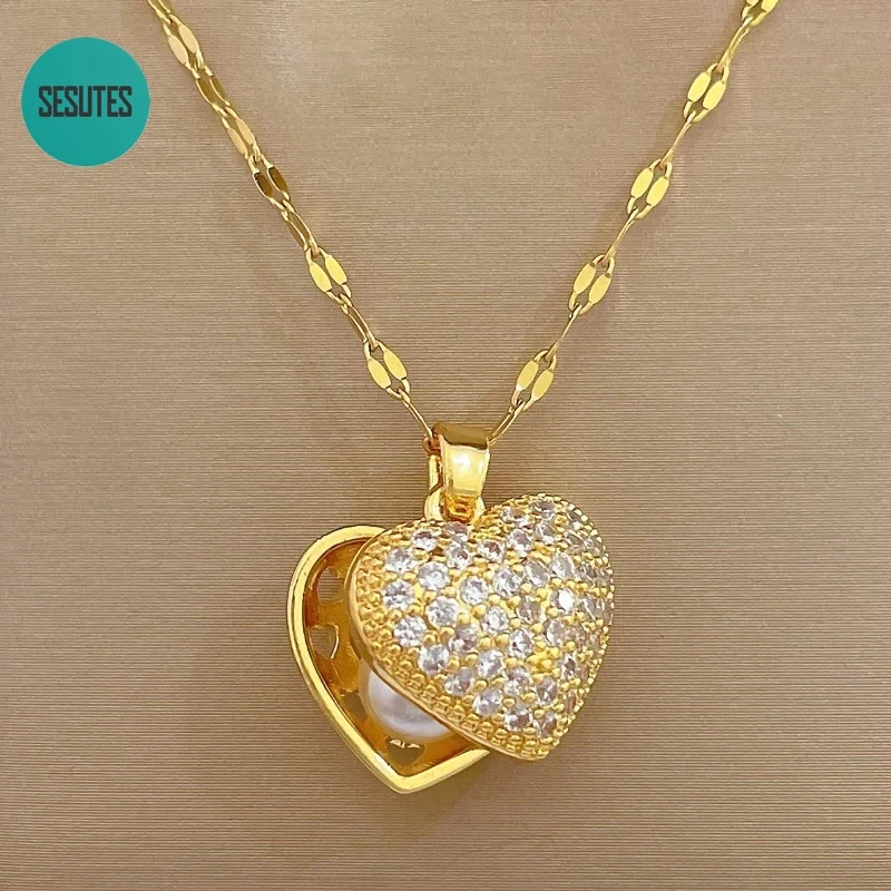 Kaklo papuošalas , grandinėlė , Heart