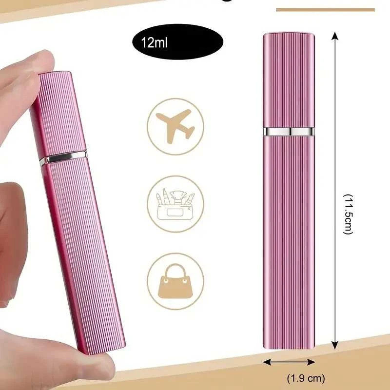 Pildomi kelioniniai kvepalų buteliukai 12 ml 3 vnt.