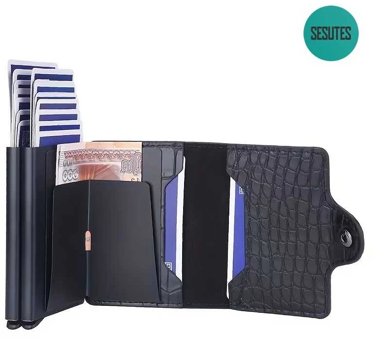 Piniginė, kortelių dėklas , anti vagystės , RFID blokavimas