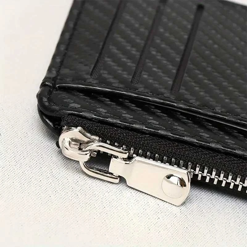 Piniginė, kortelių dėklas juodas. ZIPZIP 6