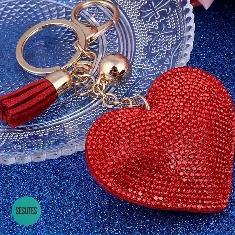 Raktų , rankinės pakabukas , Heart