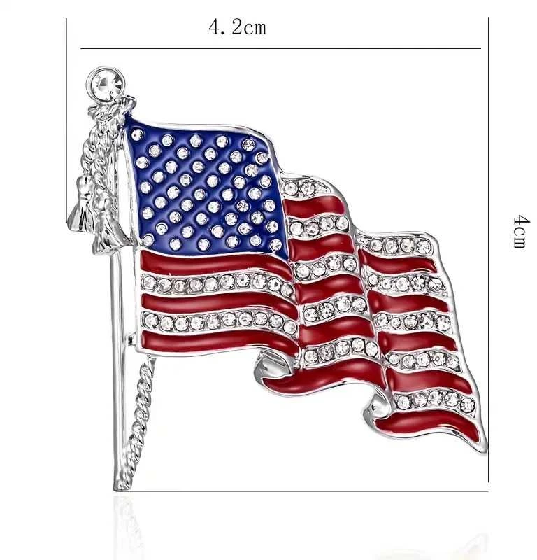 Sagė , Amerikos vėliava , sidabrinis