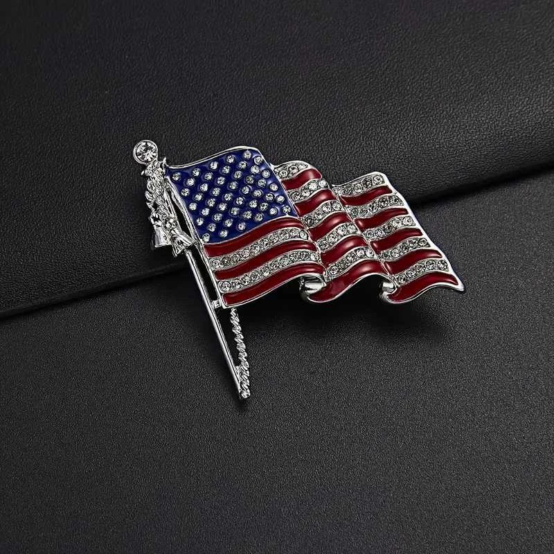Sagė , Amerikos vėliava , sidabrinis