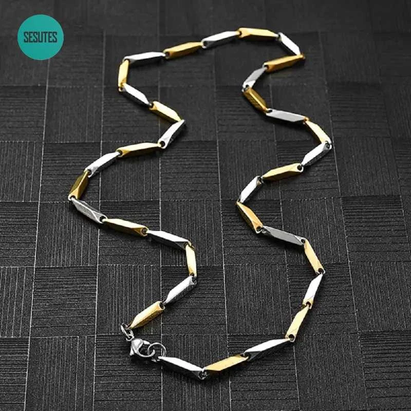 Titano plieno grandinėlė, 3 mm pločio, 55 ​​cm ilgio