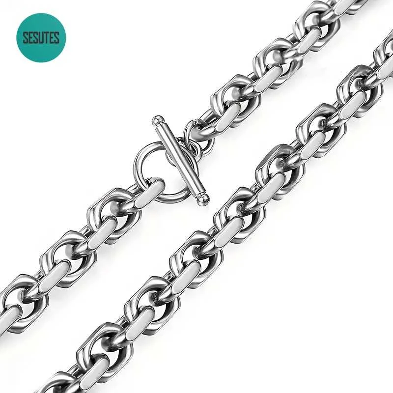 Titano plieno grandinėlė, 8 mm pločio, 61 ​​cm ilgio