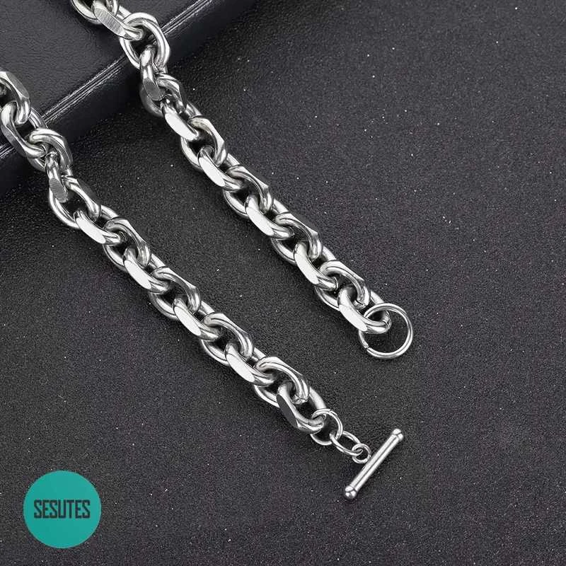 Titano plieno grandinėlė, 8 mm pločio, 61 ​​cm ilgio