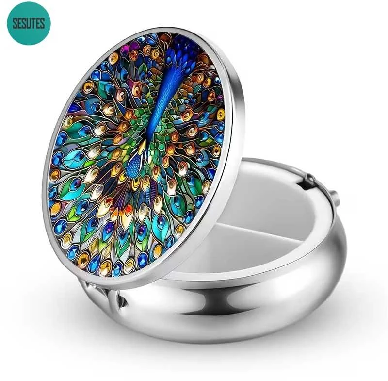 Vaistų dėžutė su trimis skyreliais , Colors
