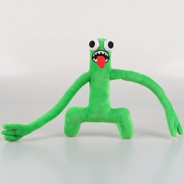 1vnt 30 cm pliušiniai, iš Rainbow Friends pliušiniai žaislai gerbėjams ir draugams Gražūs pliušiniai gyvūnai pliušinės lėlės (žalia)-A-WELLNGS