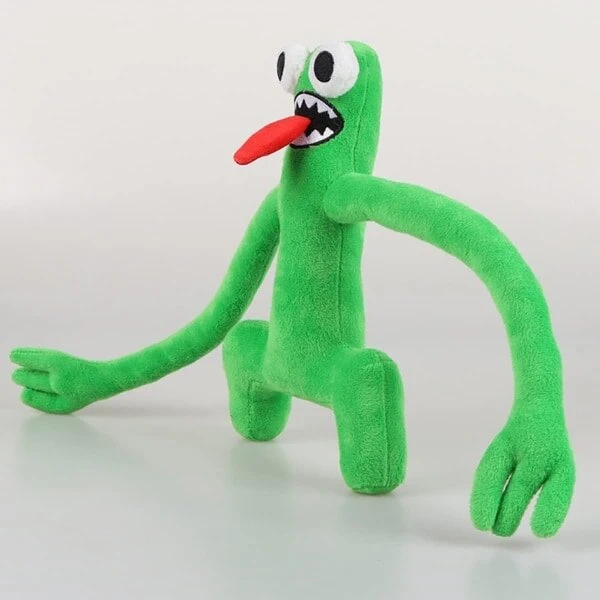 1vnt 30 cm pliušiniai, iš Rainbow Friends pliušiniai žaislai gerbėjams ir draugams Gražūs pliušiniai gyvūnai pliušinės lėlės (žalia)-A-WELLNGS