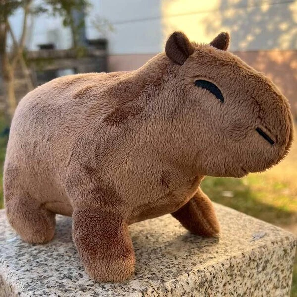 22CM Minkštas Kapibara Pliušinis Žaislas Vaikams Dovana