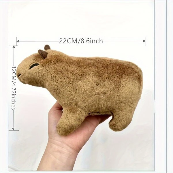 22CM Minkštas Kapibara Pliušinis Žaislas Vaikams Dovana