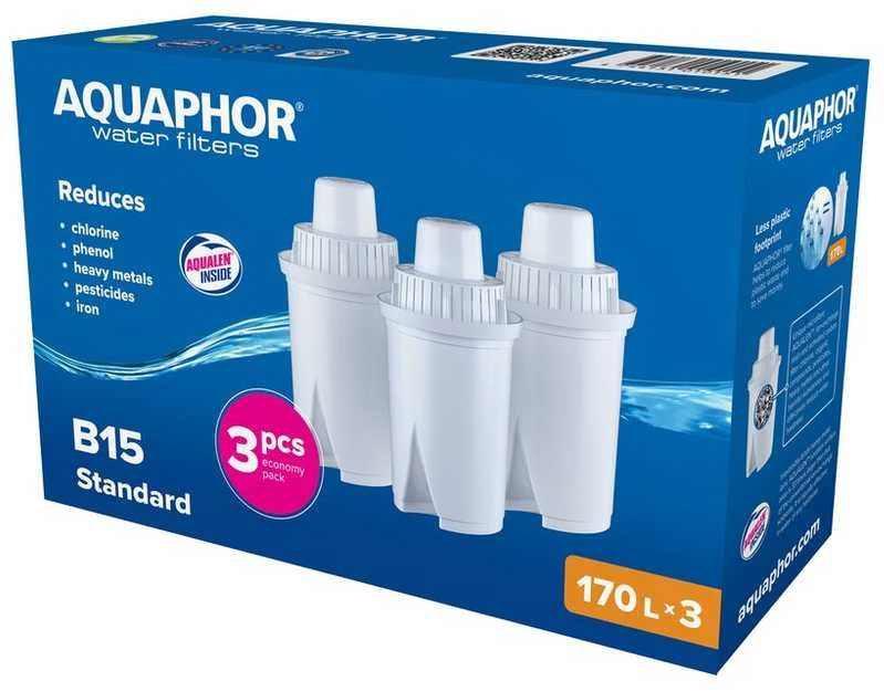 Aquaphor B15 3 vnt.