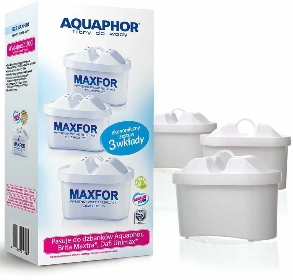 Aquaphor filtrai B100-25 Maxfor 3vnt