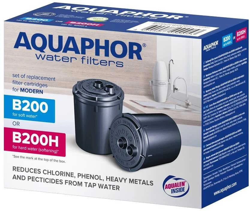 Aquaphor Modern B200 vandens filtro keičiamieji kasetės (2 vnt.)