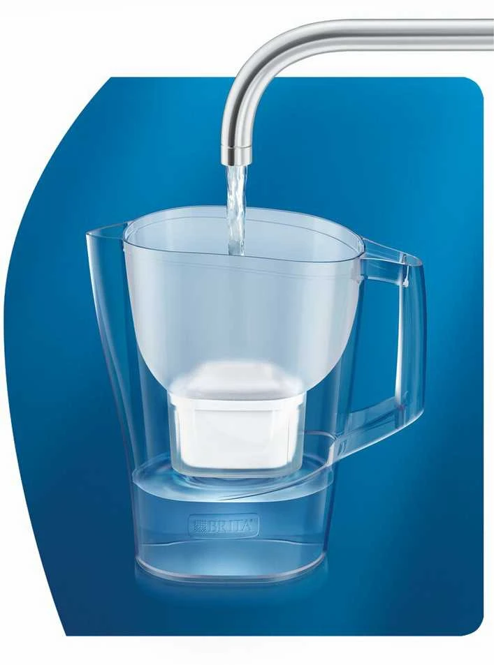 BRITA vandens filtravimo indas ALUNA, 2.4 l, mėlynos spalvos