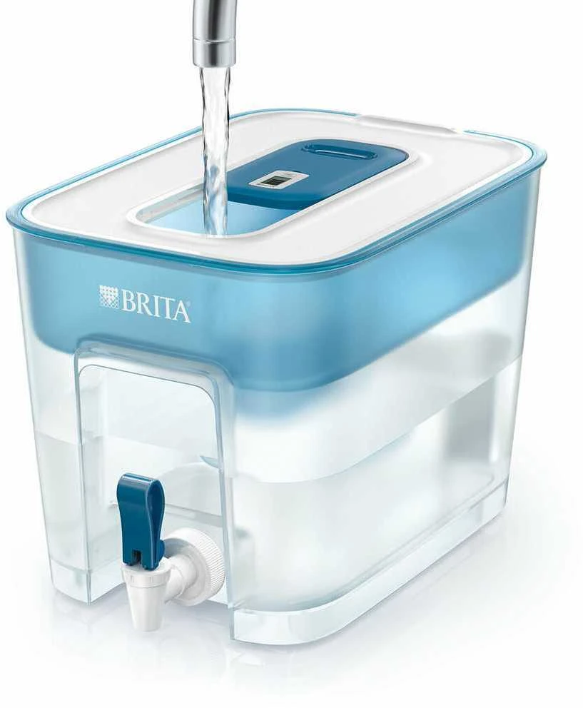Vandens filtras-talpa BRITA FLOW, 8,2L, mėlynos spalvos