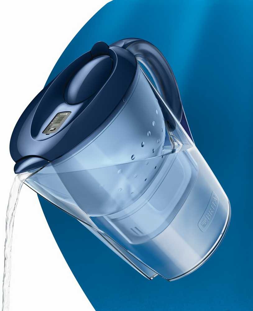 Vandens filtravimo ąsotis BRITA Marella XL 3.5L, melsvas su vandens filtru MAXTRA+ 1 vnt.